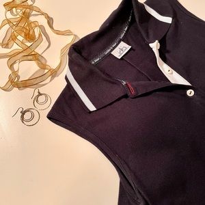Sable & Mer Navy Polo Dress (French boutique) XS
